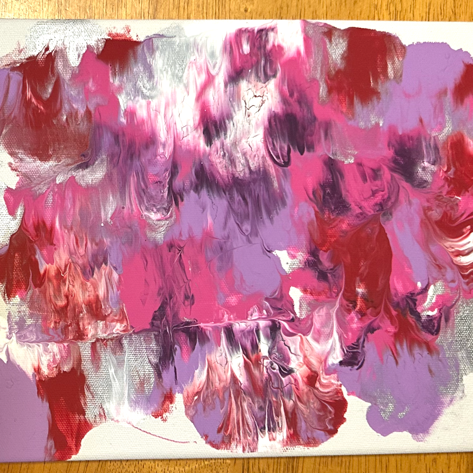 Painting by a Horse